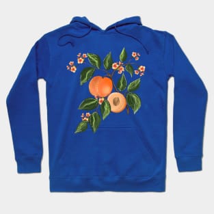 Peach pattern 4 Hoodie